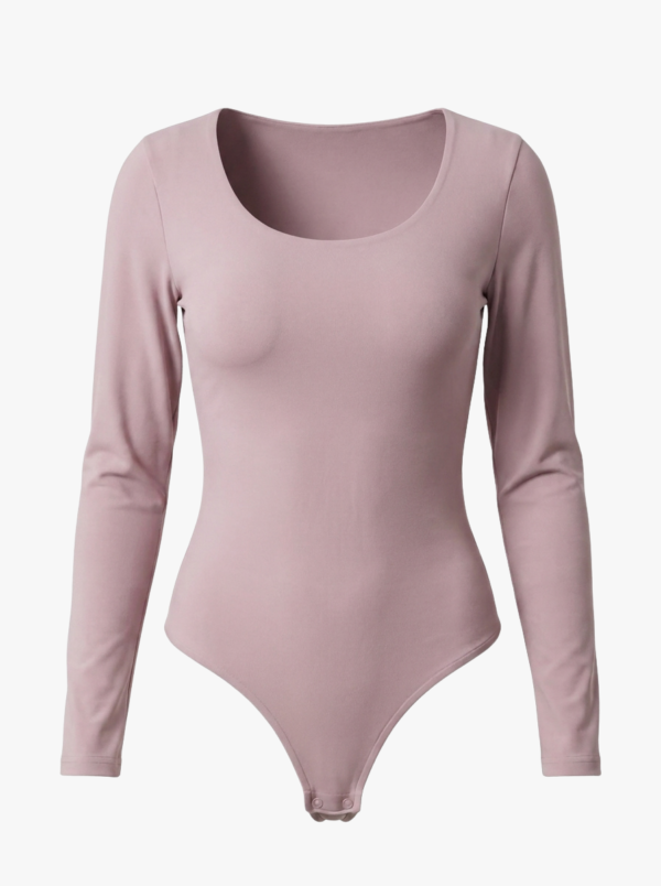 3-palorosa Body Manga Larga