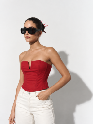 Corset Rojo - Modelo Corset